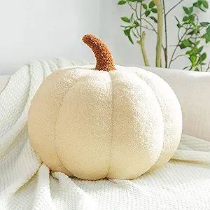 Halloween Pumpkin Pillow Decor, Pumpkin Plush Pillow Fleece Stuffed Pumpkins Decoration Halloween... | Amazon (US)