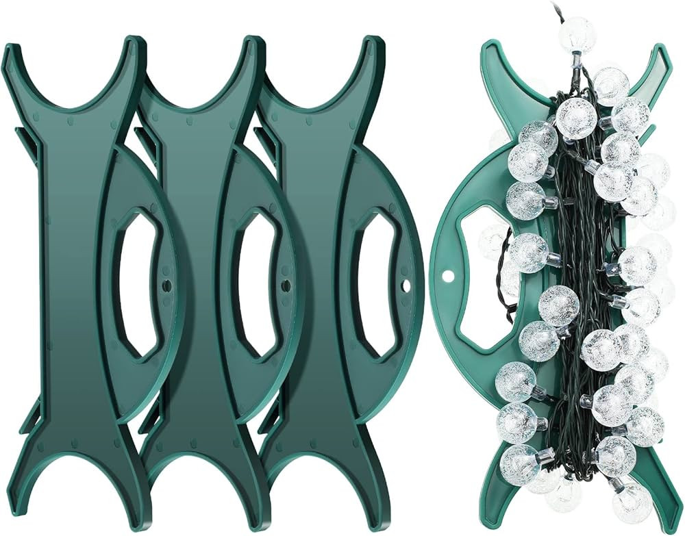 Queekay All Purpose Light and Cord Wind Up Cord Storage Reel Extension Cord Organizer Holder Chri... | Amazon (US)