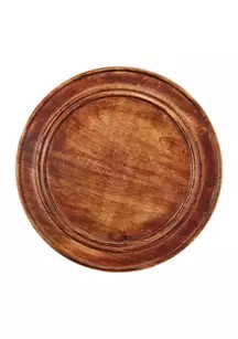 Mango Wood Charger | Belk