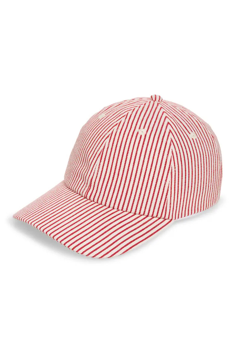 Stripe Baseball Cap (Women) | Nordstrom | Nordstrom