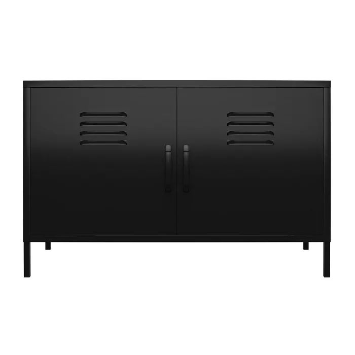 RealRooms Shadwick 2 Door Metal Locker Accent Cabinet | Target