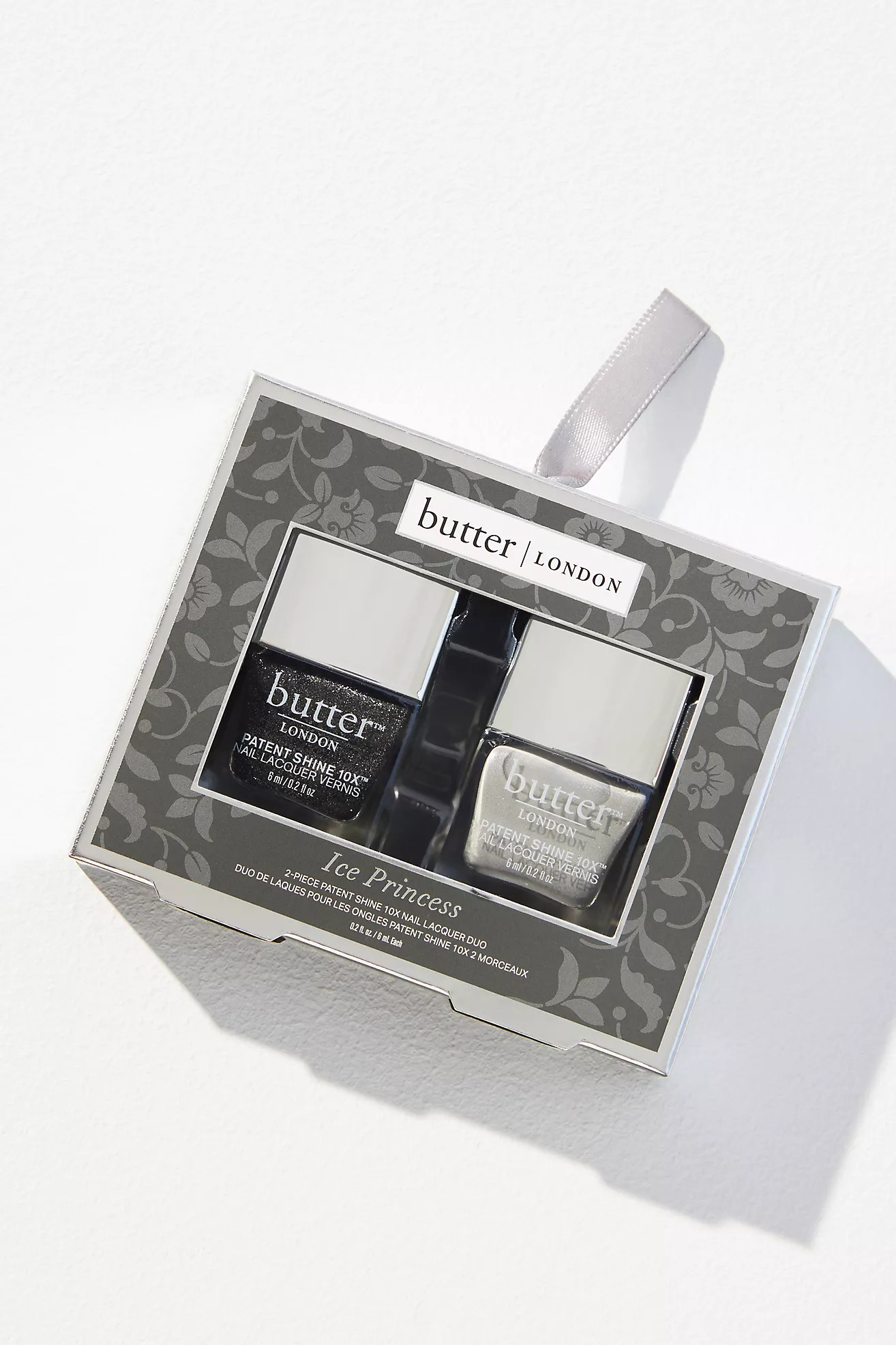 butter LONDON Merry Majesty 2-Piece Mini Patent Shine 10X Nail Lacquer Set | Anthropologie (US)