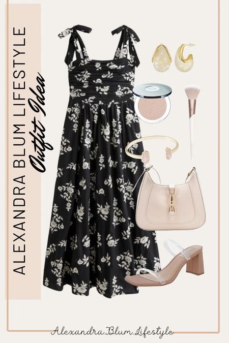 I love the print on this floral maxi dress from Abercrombie! It’s a perfect spring dress for Easter, church outfit, and wedding guest dresses! Clear heels and shoulder bag purse for only $27 on Amazon! 

#LTKshoecrush #LTKitbag