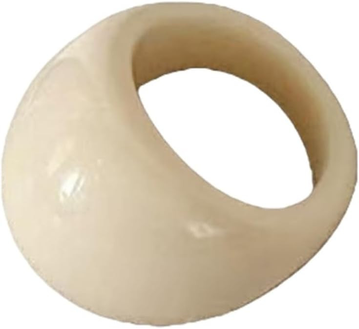 Y2k Colorful Chunky Resin Acrylic Thick Wide Dome Plastic Exaggerated Aesthetic Knuckle Rings for... | Amazon (US)