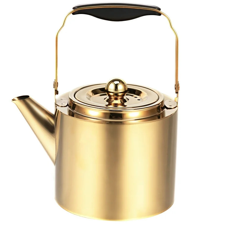 LINFANG Stainless Steel Tea Pot Kettle 1.8L Large Capacity Tea Kettle Teapot with Removeable Infu... | Walmart (US)