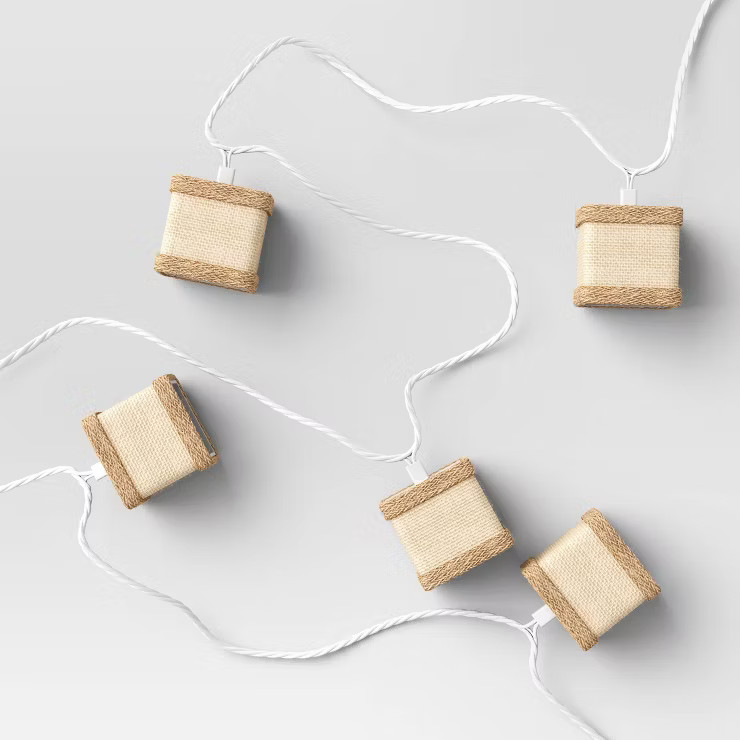 10ct Boho Square Lantern String Lights - Threshold™ | Target