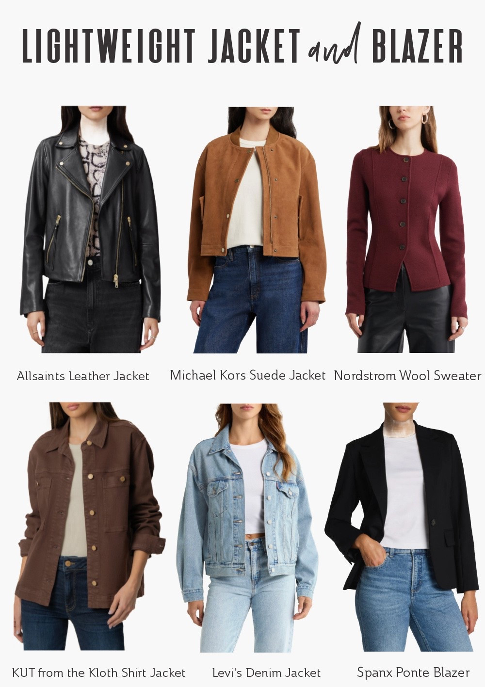Travel Favorites from the Nordstrom Anniversary Sale! 🛍️ Looking for a lightweight layer to elevate your travel wardrobe? These versatile styles are perfect for looking effortlessly chic on the go. 😊

 
Moto Jackets | Tailored Blazers | Travel Fashion | Capsule Wardrobe | Classic Style

#LTKtravel #LTKsale #LTKstyletip
