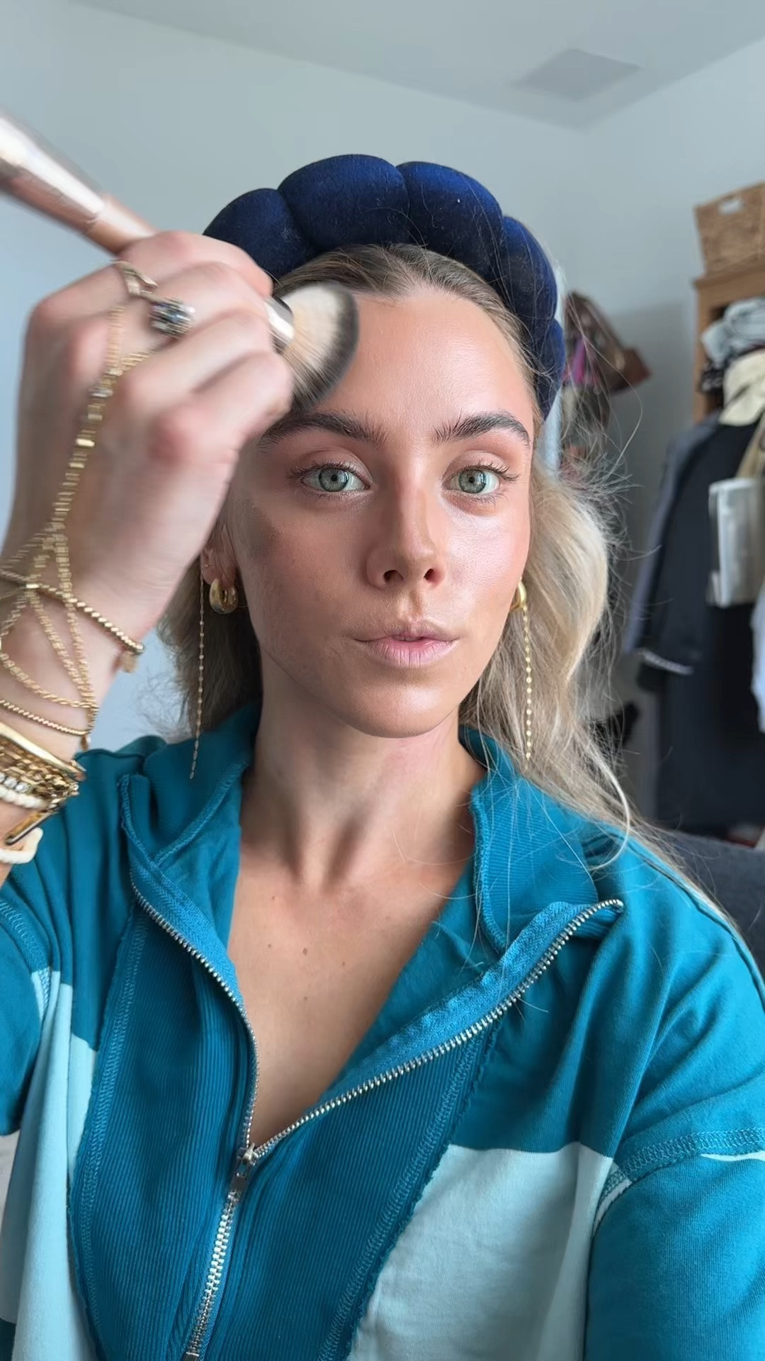 Code SLOANE on @dibsbeauty. The original cream and powder duo brush! With a 58,000 person waitlist and a favorite of The Today Show - meet our iconic Duo Brush Face! Perfect for blending, setting, building & smoothing, the Duo Brush Face features a large rounded brush head for powder products and a slightly denser, angled brush head for cream products. Made with high quality synthetic brush hairs, this dual-ended tool goes where you go. Powder or cream or in-between, this brush does it all seamlessly, in the flick of a wrist

#LTKFindsUnder50 #LTKBeauty #LTKgrwm