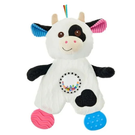 Spark Create Imagine Snuggle and Teethe Cow Plush, 10 in, 0+ | Walmart (US)