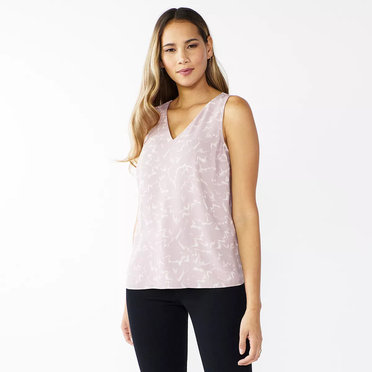 Women's Nine West V-Neck Tank | Kohl's