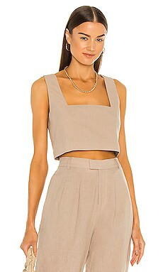 The Rochelle Crop Top
                    
                    L'Academie | Revolve Clothing (Global)