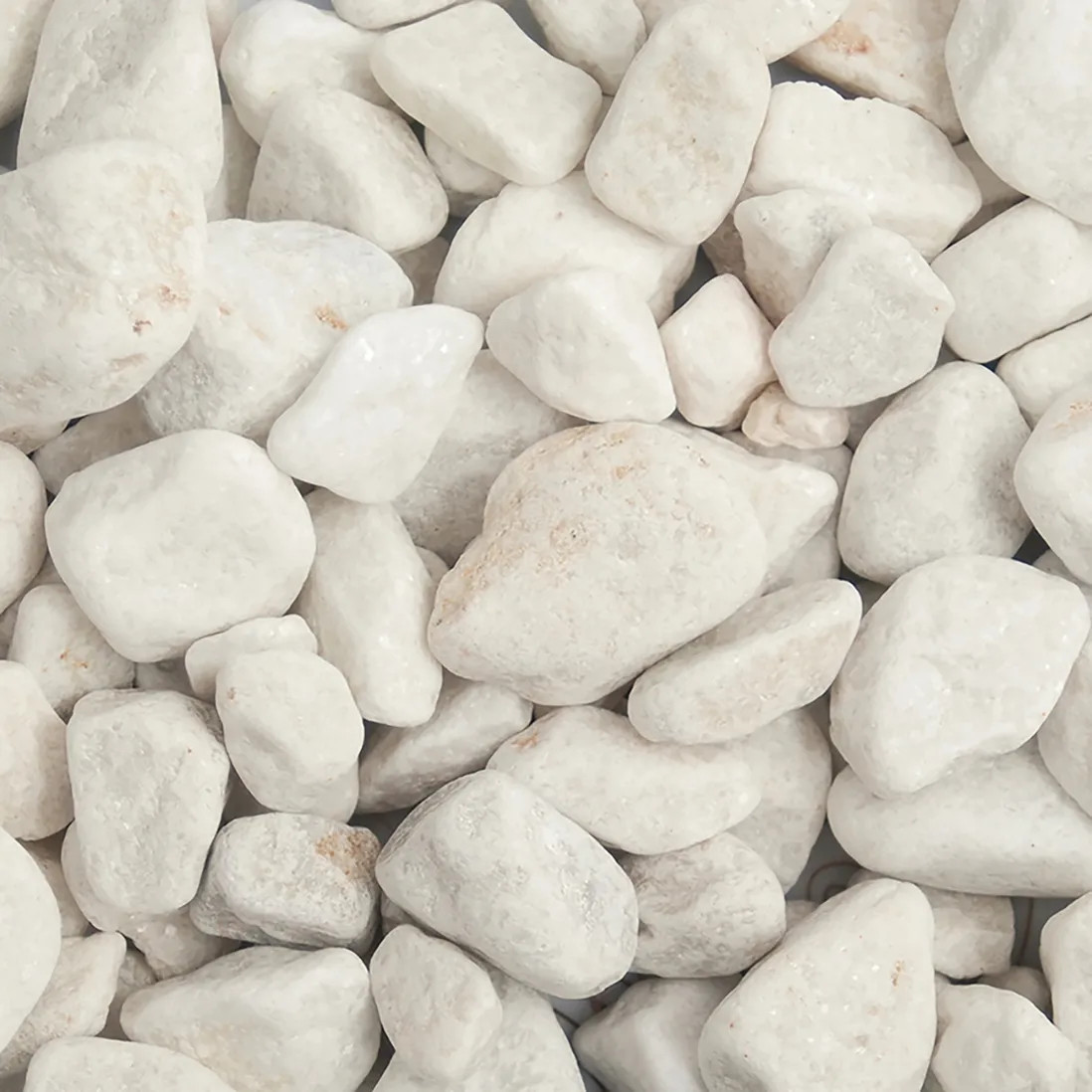 Garden Decor | 20-40mm White Pebbles Bag 20kg | simpa | Debenhams UK