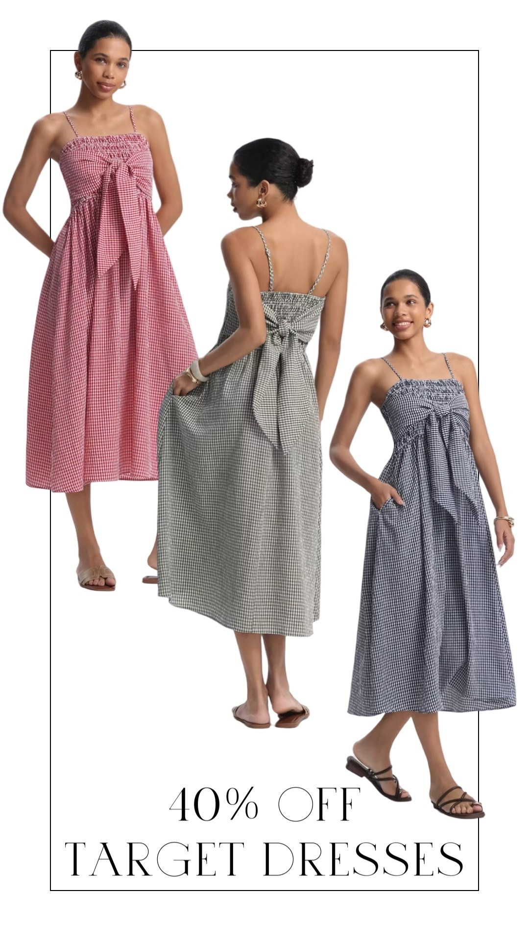 40% off @Target dresses!

#LTKootd #LTKMidsize #LTKSaleAlert