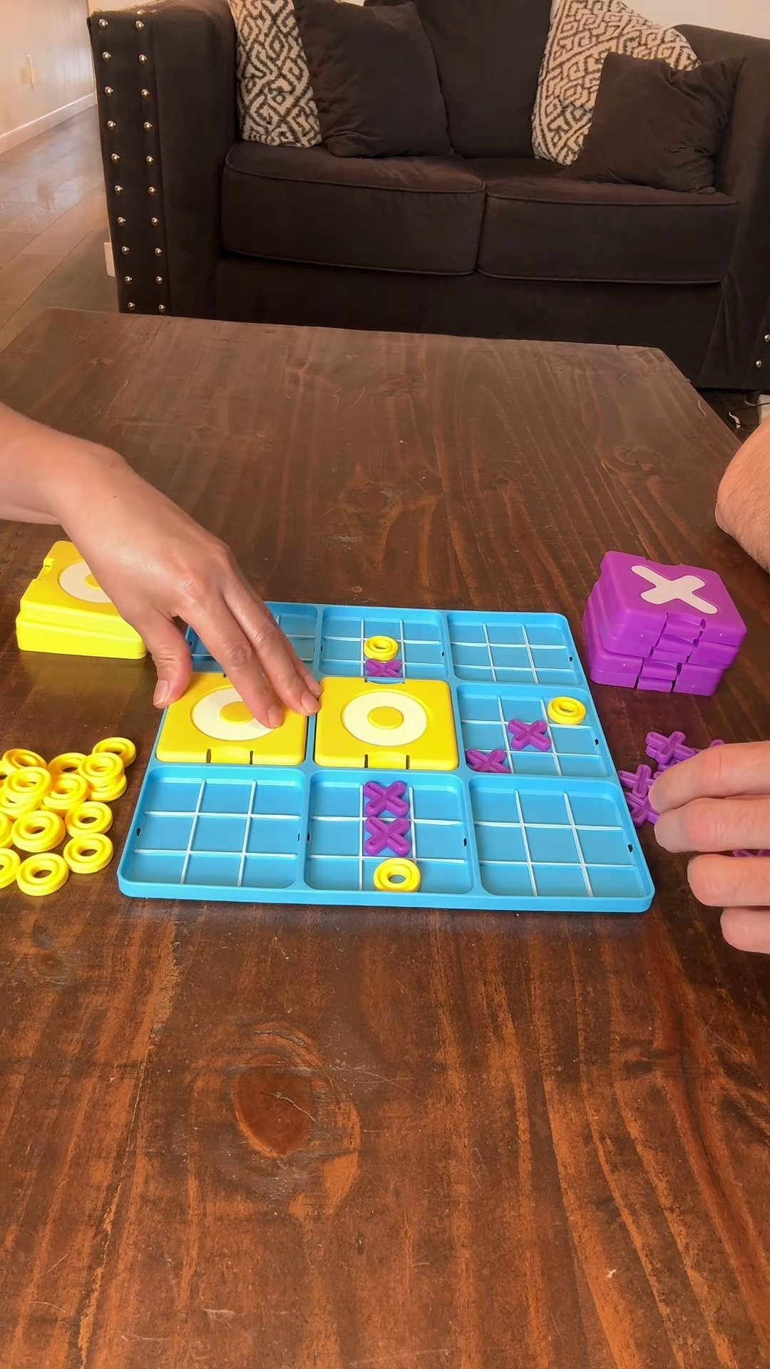 This is tic tac toe taken to an extreme! 

#LTKdayinmylife #LTKvlog #LTKHome