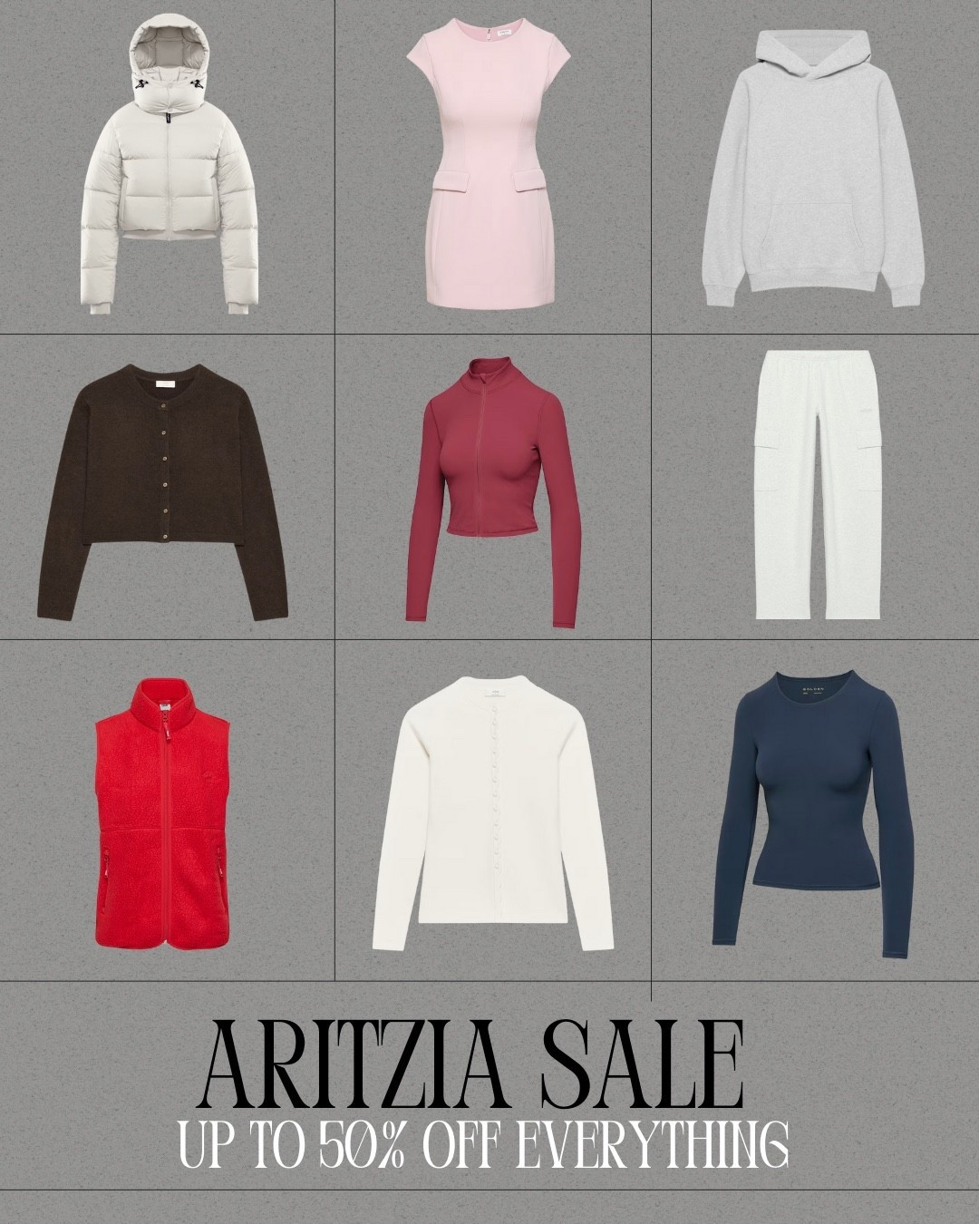 Aritzia Sale! Up to 50% off of everything🛍️#LTKootd 

#LTKSeasonal #LTKSaleAlert