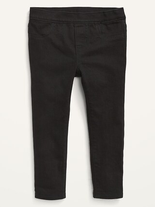 Wow Skinny Unisex Pull-On Black Jeggings for Toddler | Old Navy (US)