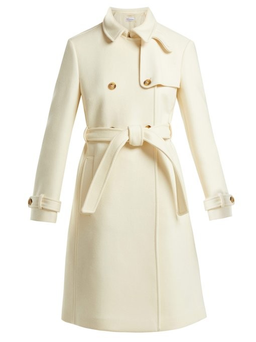Double breasted belted wool coat | REDValentino | Matches (US)