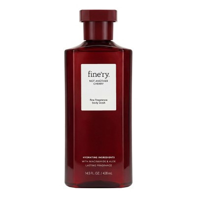 fine'ry. Women's Body Wash - Not Another Cherry - 14.5oz | Target