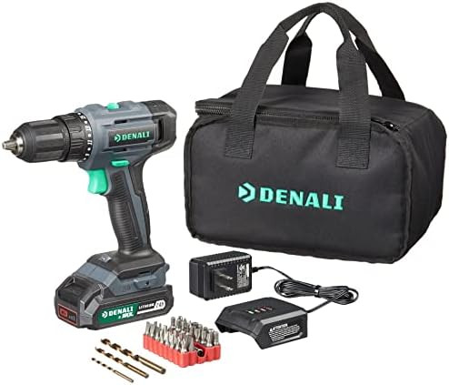 Amazon Brand – Denali by SKIL 20V Drill Driver Kit with 36-Piece Bit Set, Includes 2.0Ah Lithiu... | Amazon (US)