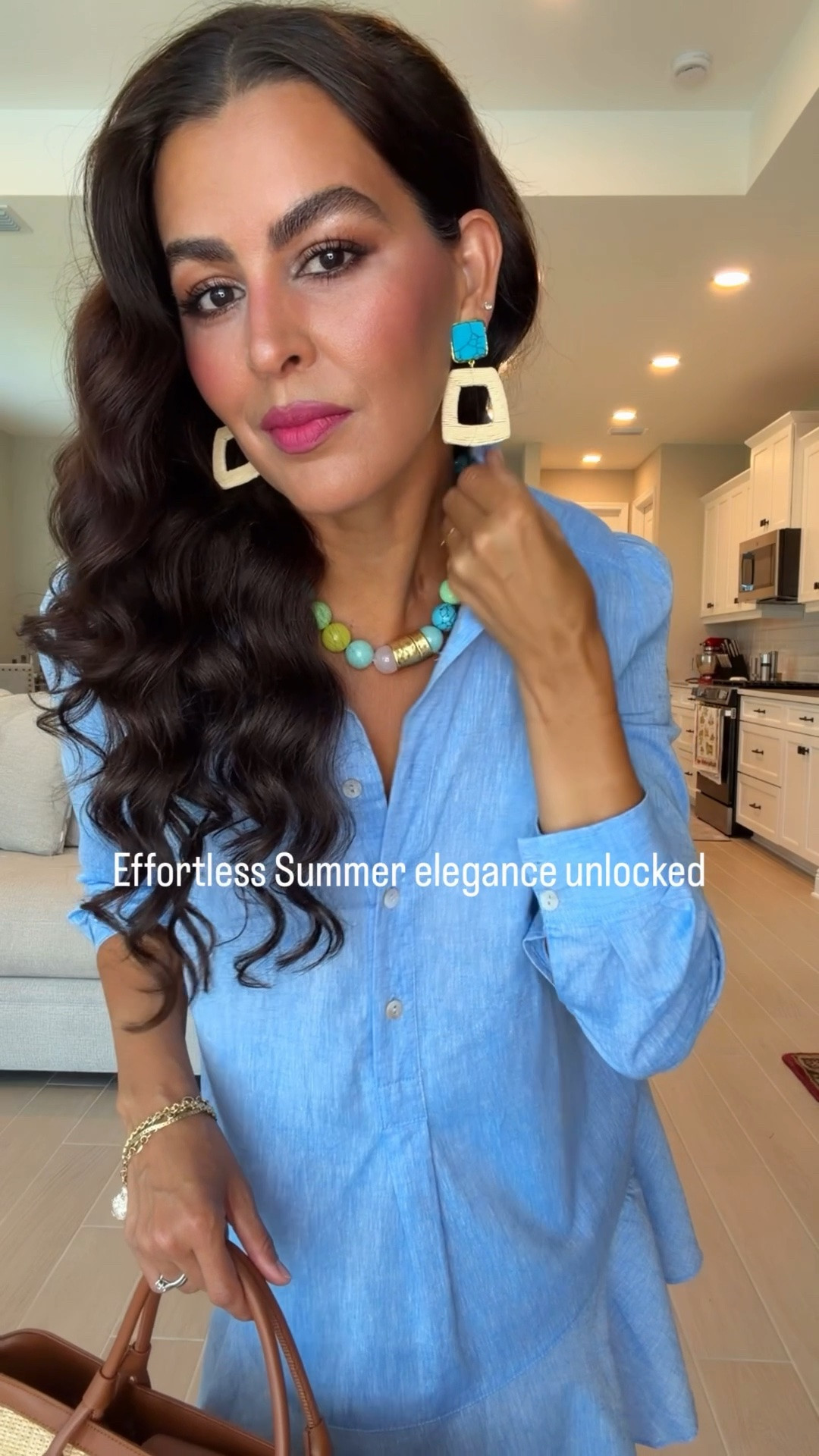 In love with these dresses! ⬇️wearing a Size Small in both dresses. Shoes are tts. Wearing 9.5 in both, and so comfortable. The jewelry is so good! The colorful beaded necklace is so good. And the earrings will look amazing with any outfit.
@Tuckernuck #tuckernuckpartner

#LTKOver40 #LTKSeasonal #LTKU