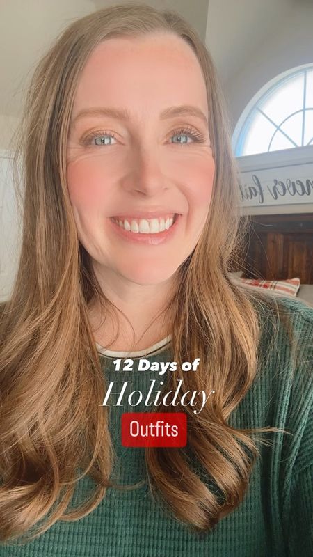 12 Days of Holiday Outfits: Day 5! Heading out to lunch with my dad today so casual but cute! This waffle knit is from Aerie last year so linking some super cute (and soft!) similar ones from this year!!
.
.
.
#holiday #holidayoutfits

#LTKSeasonal #LTKstyletip #LTKHoliday