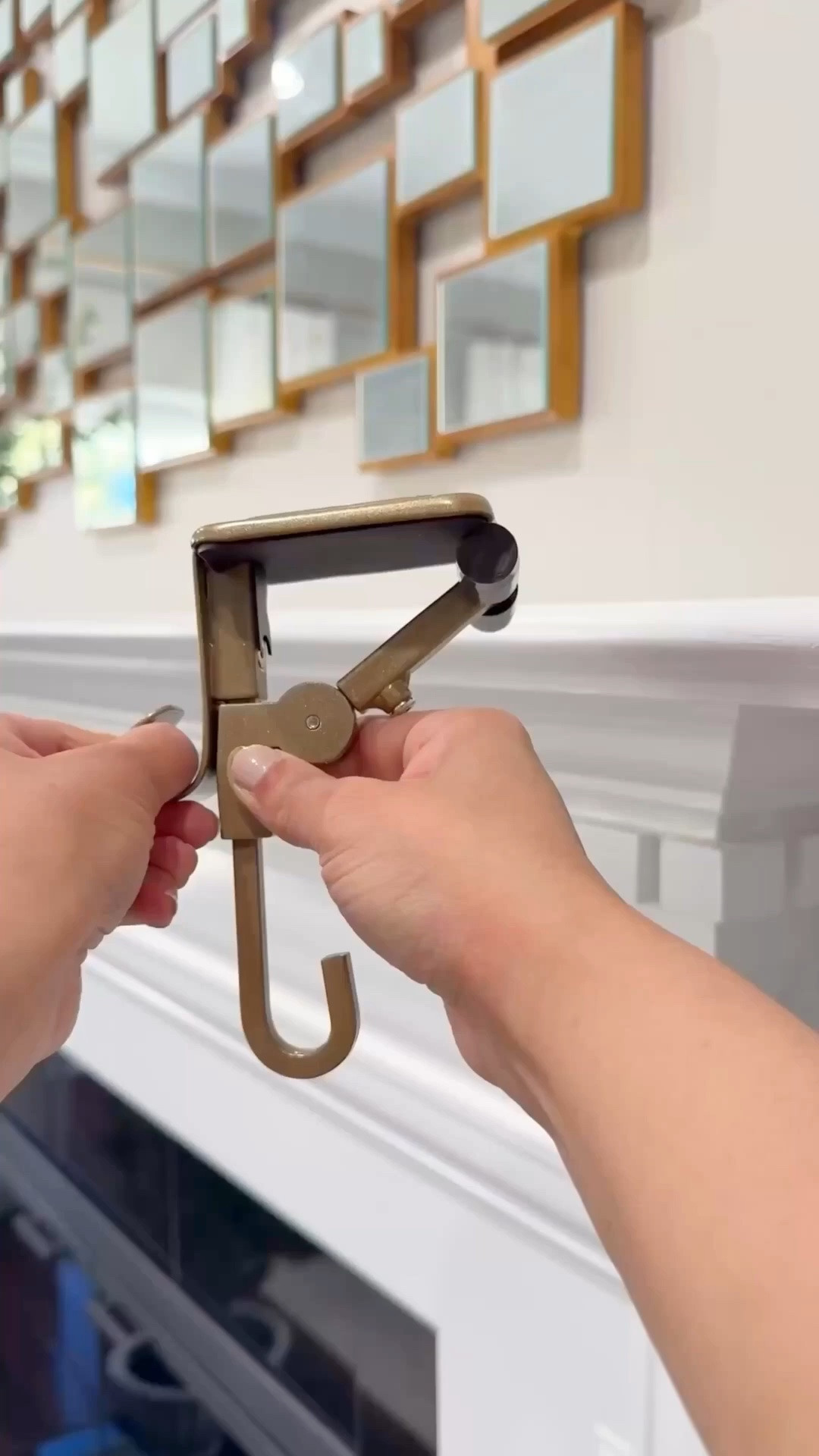Stop damaging your mantle! No drill no nails no adhesives needed!

#LTKHome #LTKSaleAlert #LTKSeasonal