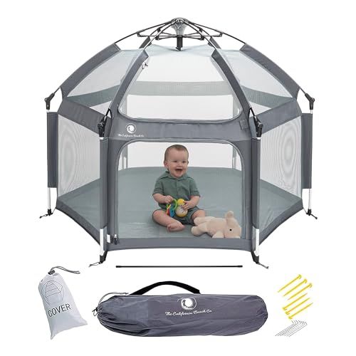 POP 'N GO Baby Playpen - Indoor & Outdoor Playpen for Babies and Toddlers - Baby Beach Tent, Fold... | Amazon (US)