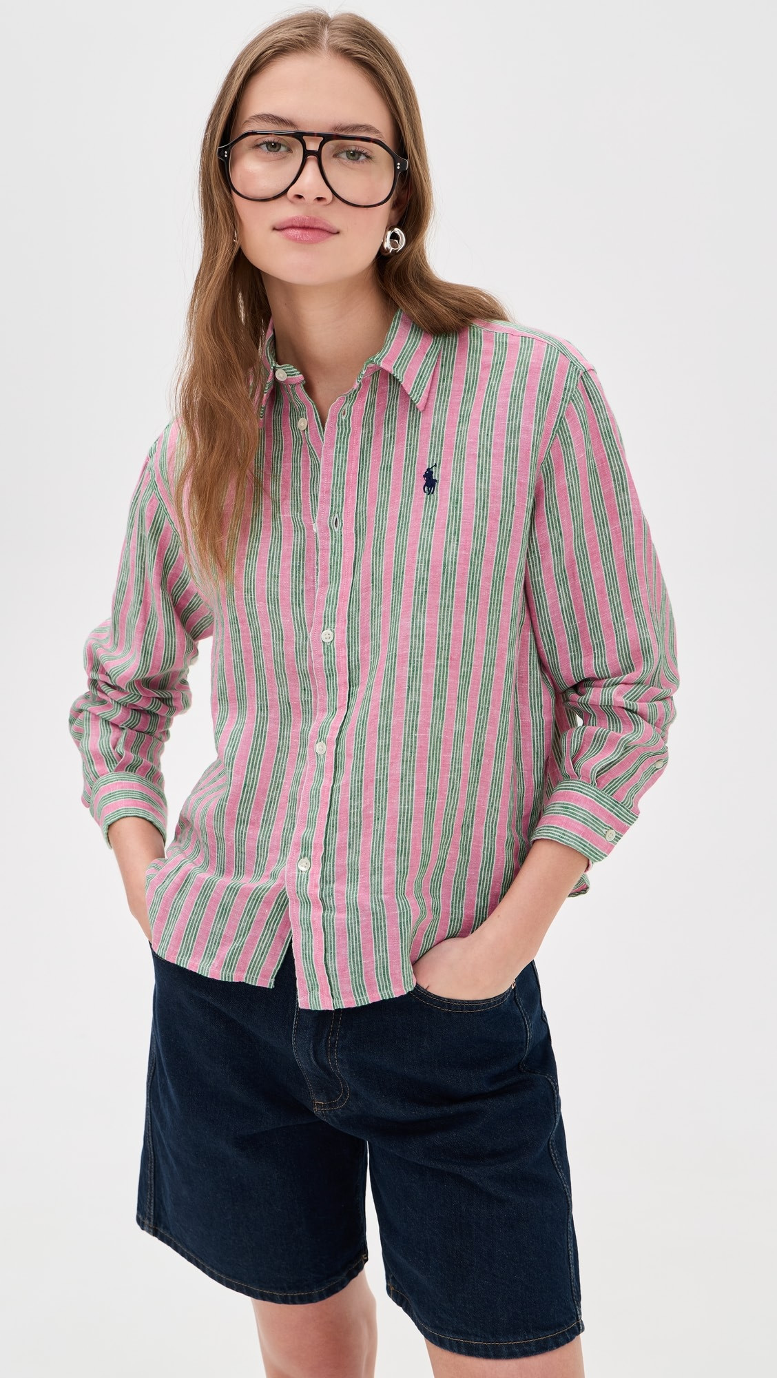Long Sleeve Linen Button Down | Shopbop