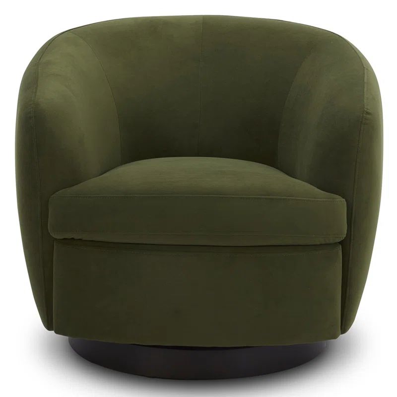 Marcy Upholstered Swivel Barrel Chair | Wayfair North America