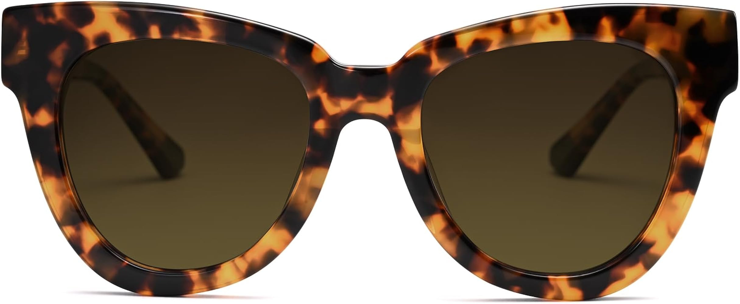 Dollger Retro Cat Eye Sunglasses Women Men Vintage Square Tortoise Shell Fashion Cateye Sunglasse... | Amazon (US)