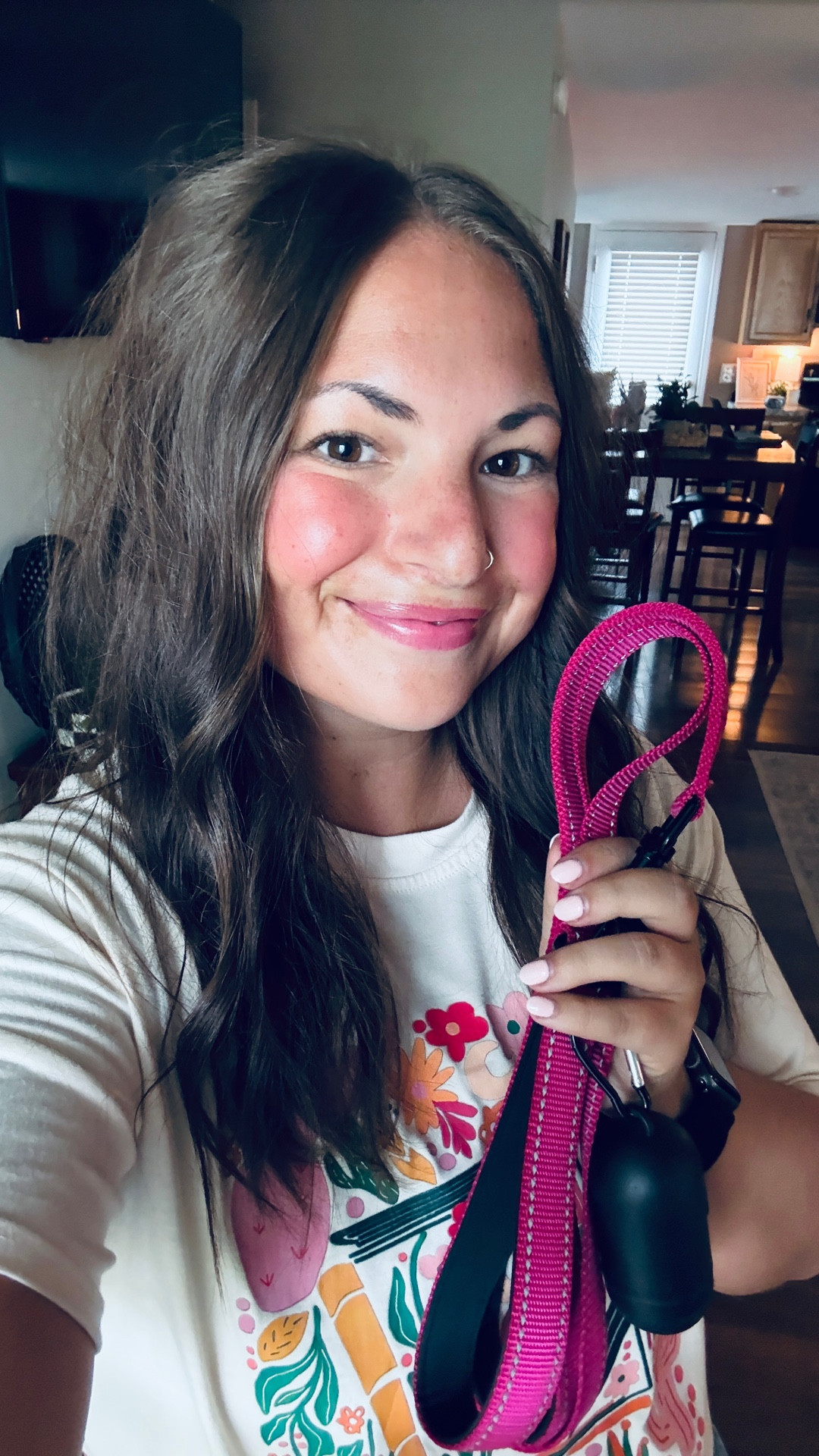 strong leash, cute color, total control 🐶💕 this one’s a must for dog owners! 

 