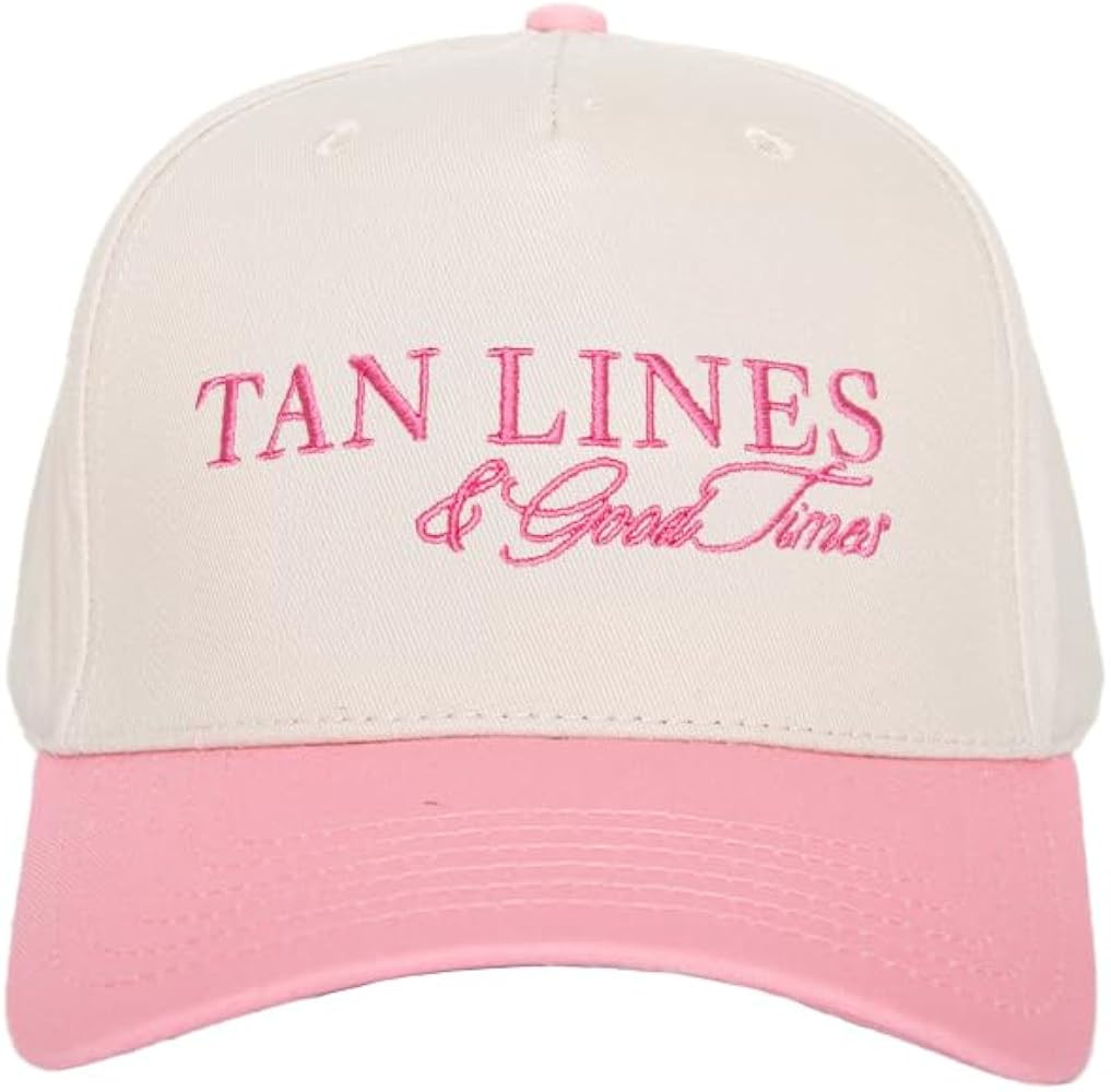 KATYDID Tan Lines & Good Times Vintage Hat - Two-Toned Trucker Hat - Embroidered Vintage Baseball... | Amazon (US)