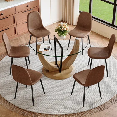 Round Dining Table Set | Wayfair North America