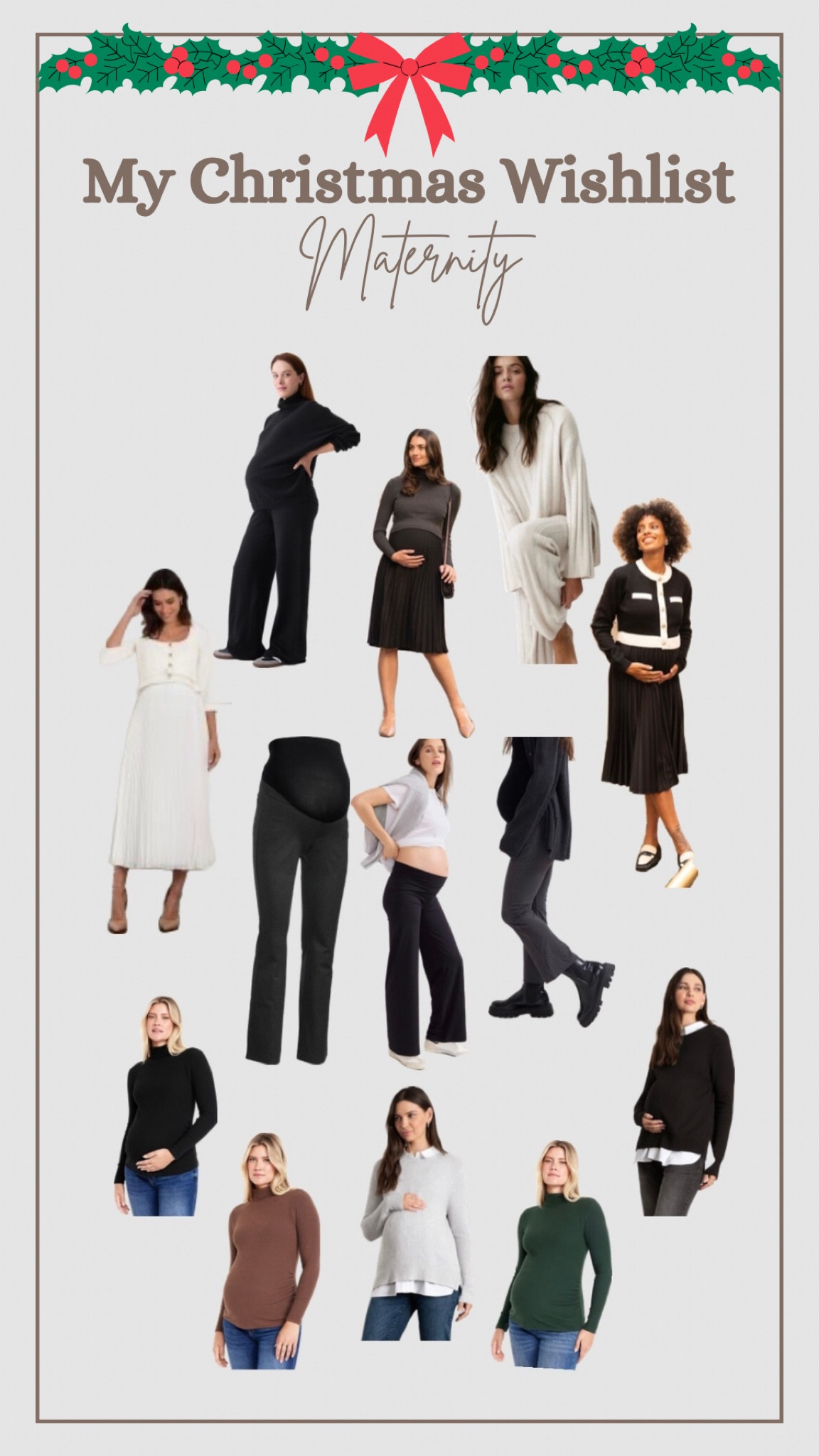 My Christmas Wishlist: Maternity Edition

#LTKBump #LTKCyberWeek #LTKGiftGuide