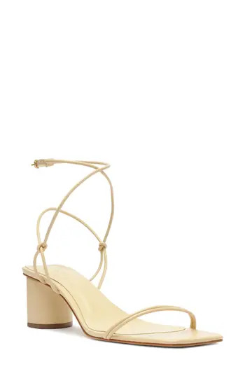 Schutz Pompeii Mid Ankle Strappy Sandal in Natural Nibs at Nordstrom Rack, Size 9.5 | Nordstrom Rack