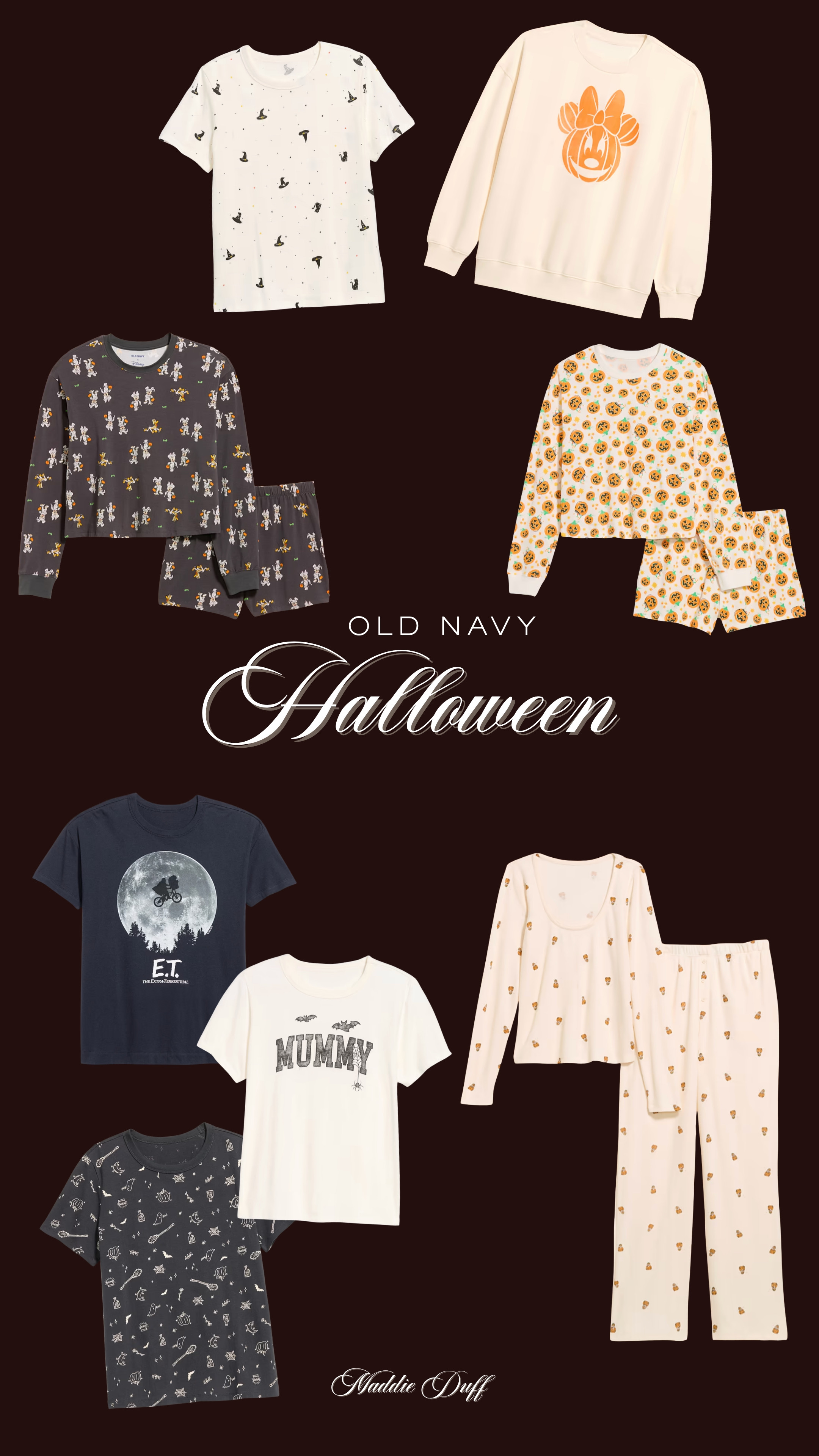 Halloween graphic tees and PJs I'm loving!

old navy, affordable halloween pajamas, womens halloween pajamas, family halloween pajamas 

 #LTKSeasonal