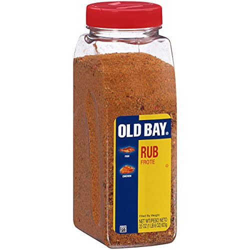 OLD BAY Rub, 22 oz - One 22 Ounce Container of OLD BAY Seasoning Rub, Perfect for Sealing in Juices on Meat and Seafood for a Savory Flavor | Amazon (US)