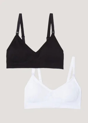 2 Pack Seamless Nursing Bras | Matalan (UK)