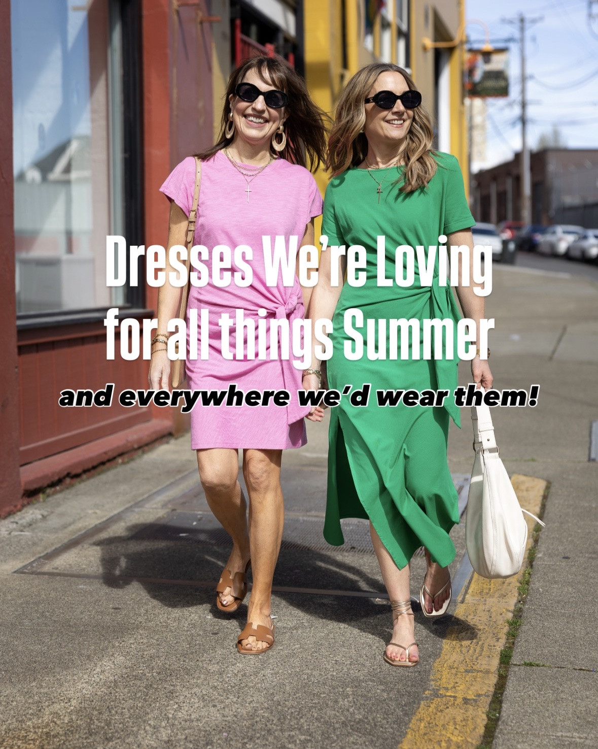 We love the ease of a summer dress and wear one whenever we get the chance! 

Don’t just save them for special occasions either—any of these could be worn casually with flats or sneakers for everyday or travel!

We’re both 5’6” and wear small in dresses

#LTKOver40 #LTKTravel #LTKWedding