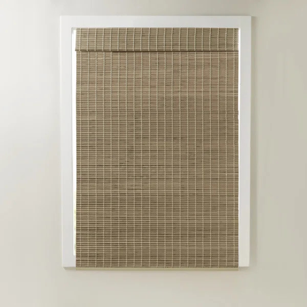 Eastfield Bamboo Light Filtering Roman Shade 64"L | Wayfair North America