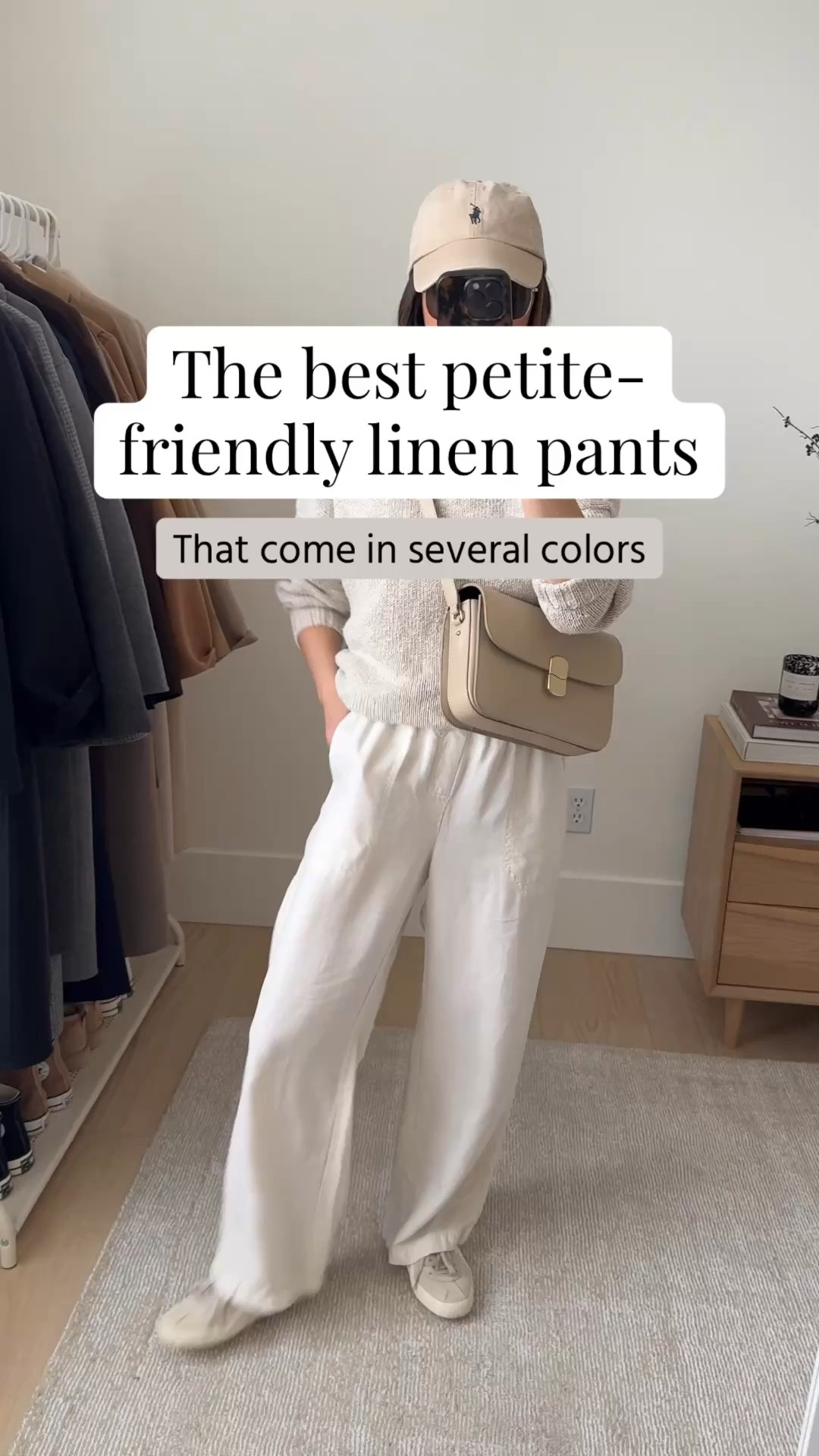 Spring wardrobe staples I’m excited to rewear: Splendid Angie linen crop pants. 

Best petite-friendly linen pants- very comfortable. A warm-weather staple of mine for years. 

Jenni Kayne linen sweater xs (old)
Splendid linen pull on pants xs
Onitsuka Tiger sneakers 4 mens
Sezane Milo in sand
Polo Ralph Lauren cap
Le Specs sunglasses

petite style, spring style, spring outfits, linen pants, spring outfits 2026

#LTKmomlife #LTKootd #LTKPetite