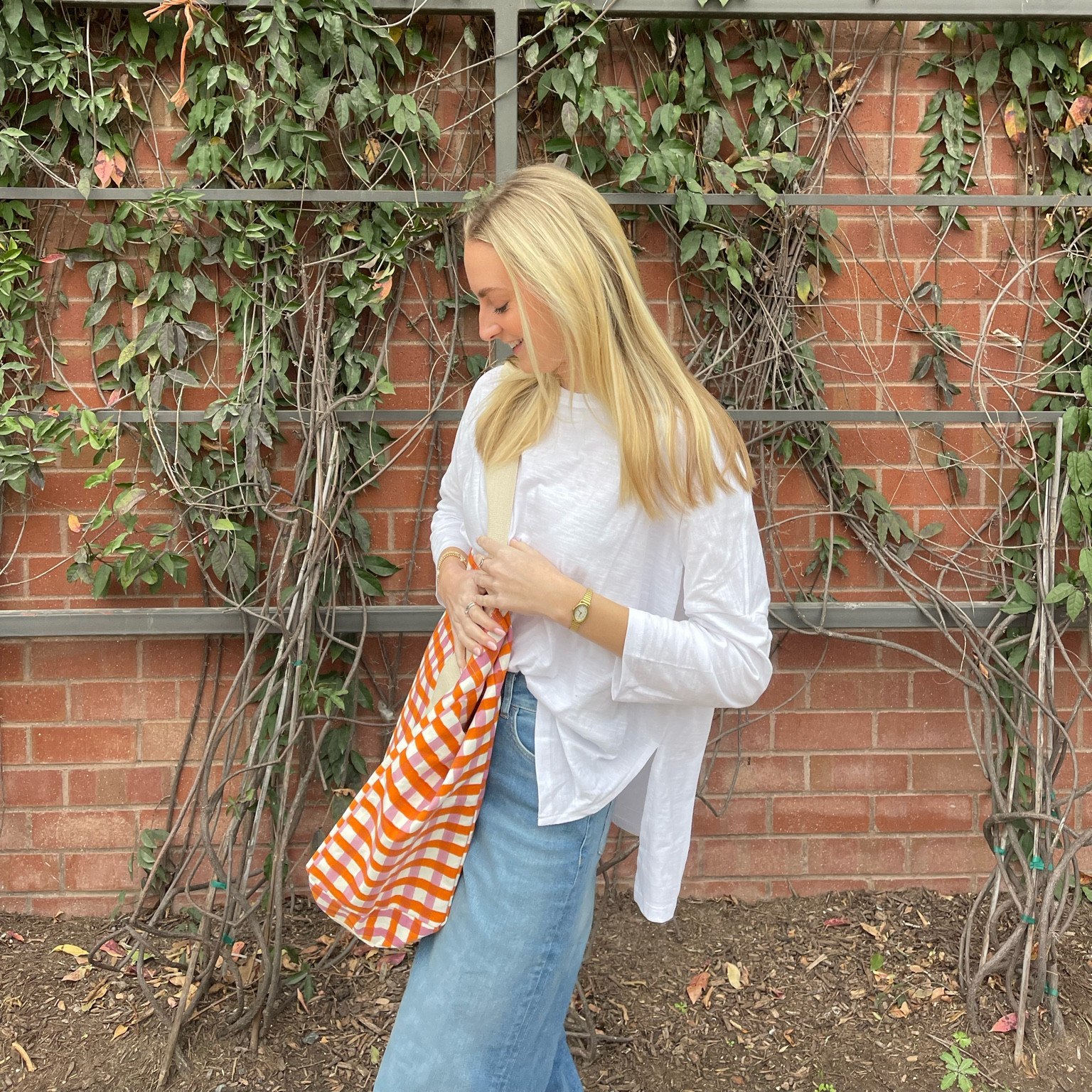 farmers market Sunday!!! 🍊 started feeling a little more like spring in Dallas and I got to use my new favorite bag 🤭🌷🌱

#LTKWorkwear #LTKSpring #LTKMostLoved
