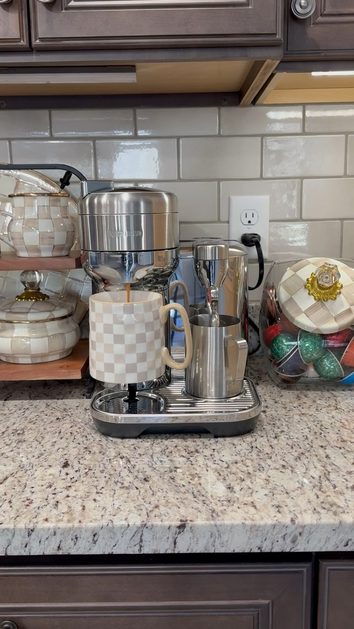 Are you freaking kidding me?! This new Nespresso machine is amazing! I am definitely living my best barista life while soaking in the neutral vibe my kitchen gives! 

#LTKSeasonal #LTKPetite #LTKHome