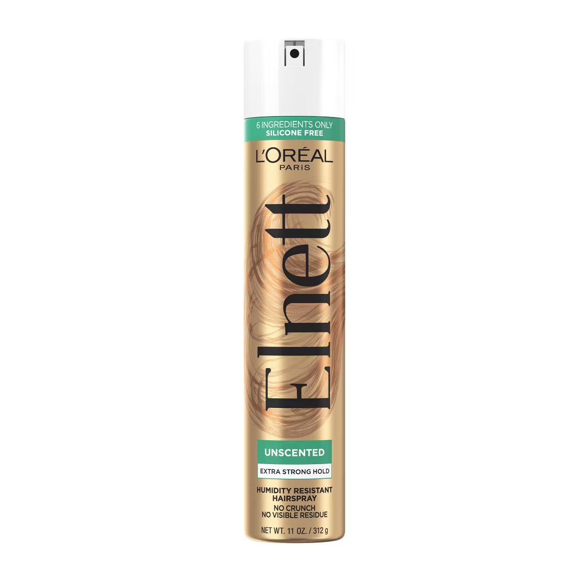 L'Oreal Paris Elnett Satin Extra Strong Hold Unscented Hair Spray - 11oz | Target