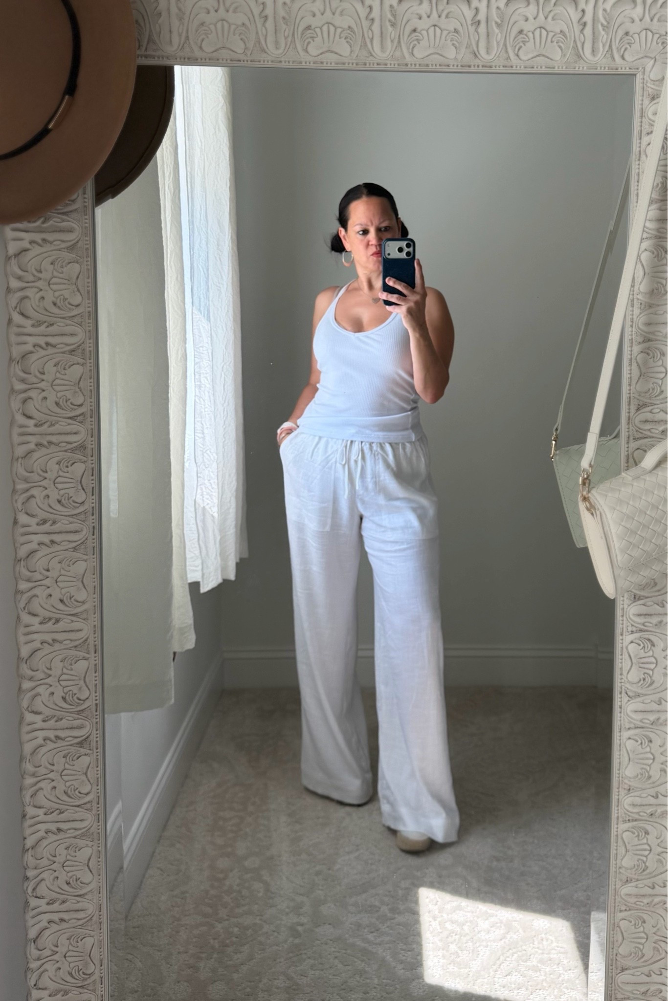 June Fabletics Fit 🤍 Linen Luxe Summer Look
Effortless summer style 🤍 Loving this breezy white-on-white look from Fabletics. Lightweight, comfortable, and perfect for everything from brunch to vacation strolls. Paired with neutral accessories for an elevated coastal-inspired vibe. ✨

#LTKStyleTip #LTKSeasonal #FableticsPartner #SummerStyle #LinenLook #ResortWear #WhiteOutfit #VacationStyle #Over40Style #MidlifeFashion

#LTKootd #LTKgrwm #LTKActive