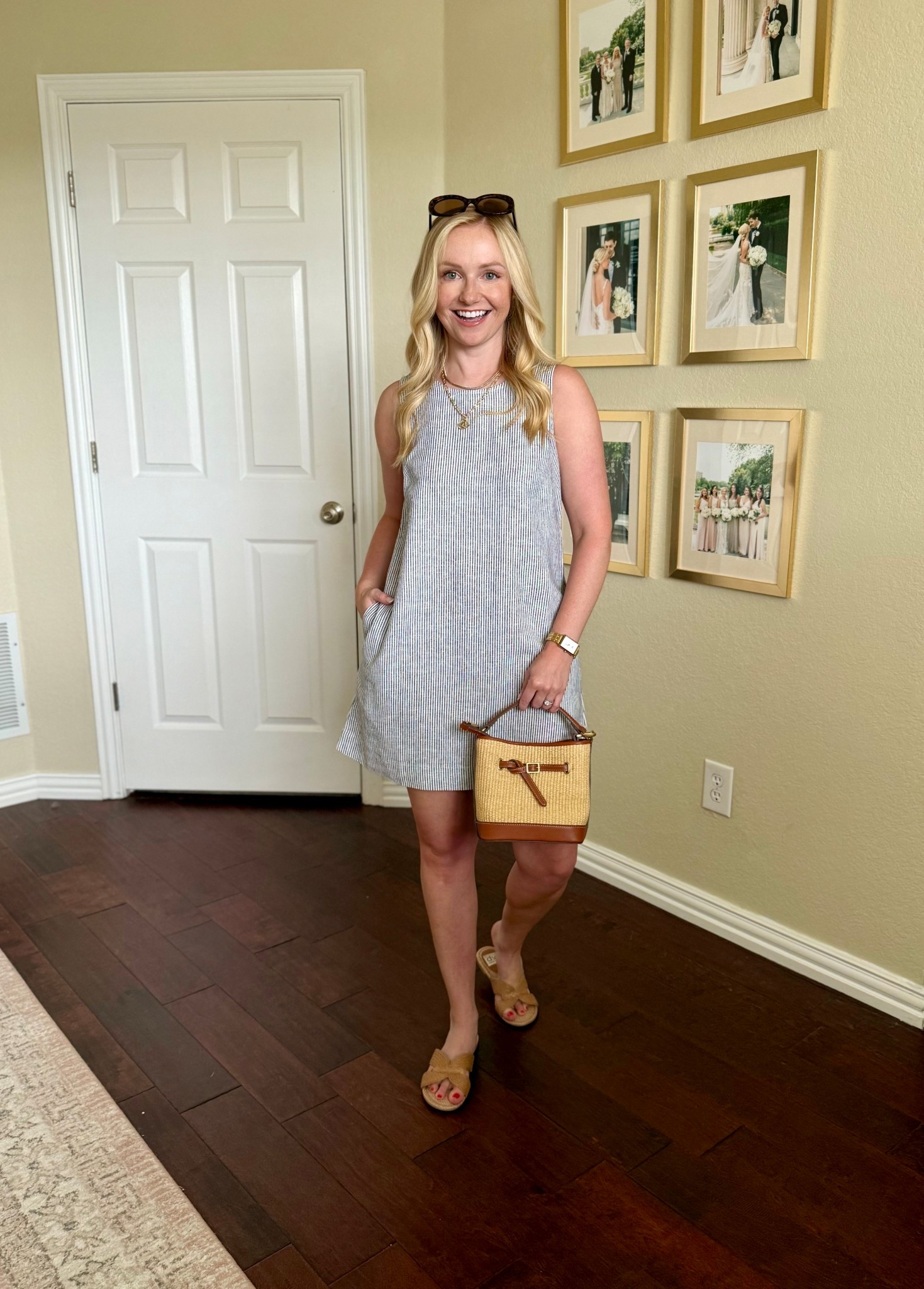 Such a classic linen dress to have in your closet for summer! Wearing a 0P 

#LTKPetite #LTKFindsUnder100 #LTKSummerEdit