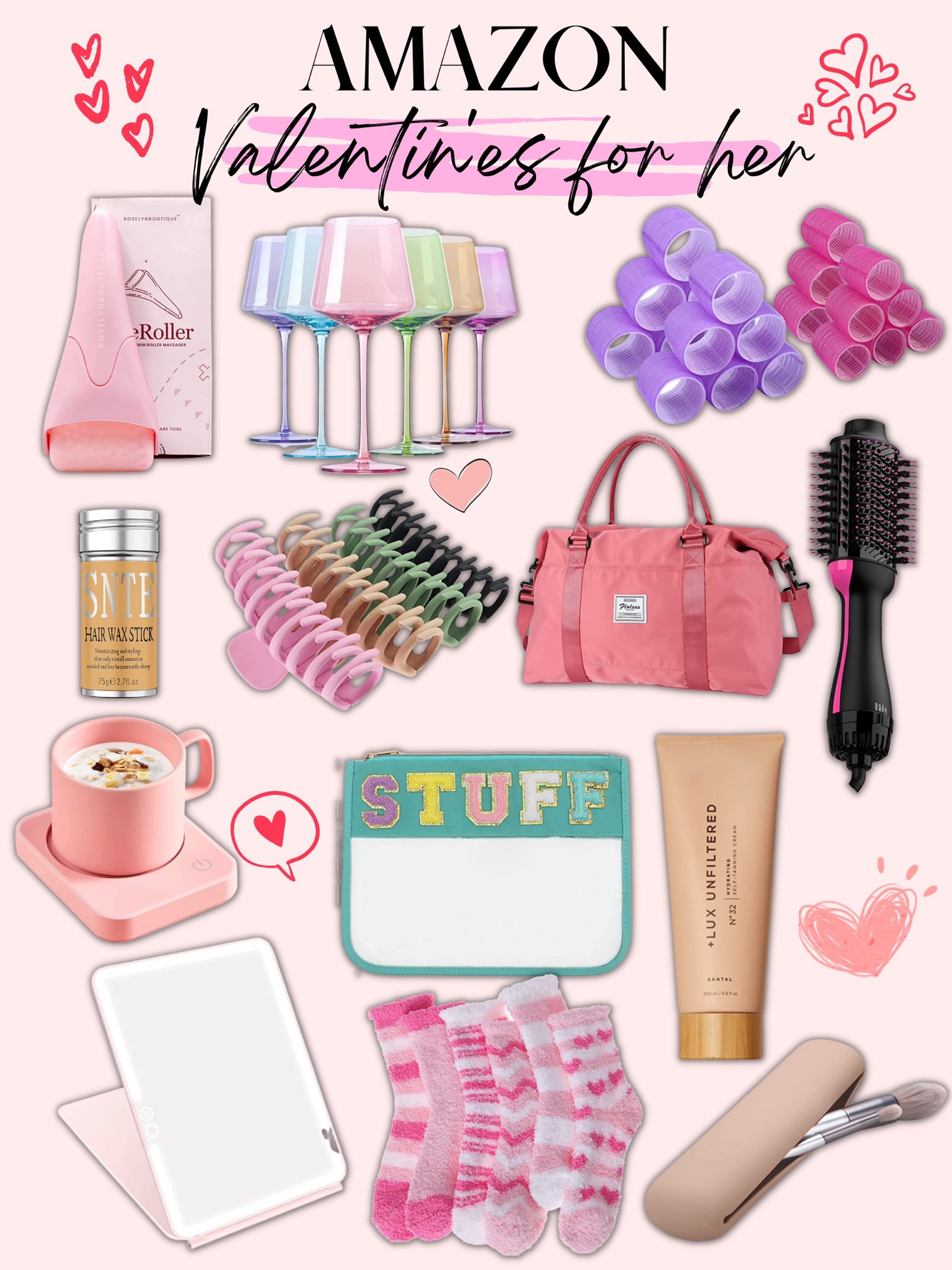 #Amazon #Valentine’sDay gifts for her under $50 — #Vday #GiftIdeas #GiftsForHer 

#LTKunder50 #LTKGiftGuide #LTKSeasonal