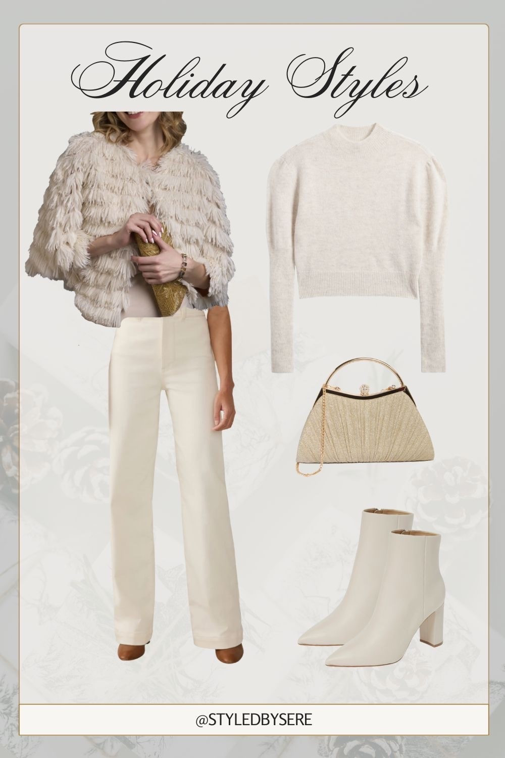 Holiday Style: Winter White

This winter, I’m embracing the cozy elegance of Pantone’s Color of the Year with a fresh, winter-white casual holiday look. 

Think soft ivory knits layered with creamy denim and a touch of texture. The magic of winter white is its effortless sophistication: it brightens the skin, pairs beautifully with metallic accessories, and feels festive without trying too hard.

Winter whites aren’t just a color choice; they’re a mood. 🤍

#LTKSeasonal #LTKootd #LTKHoliday
