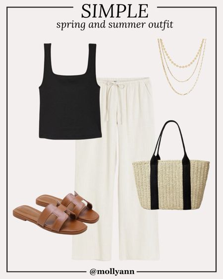 Simple spring and summer outfit

#LTKfindsunder100 #LTKfindsunder50 #LTKstyletip