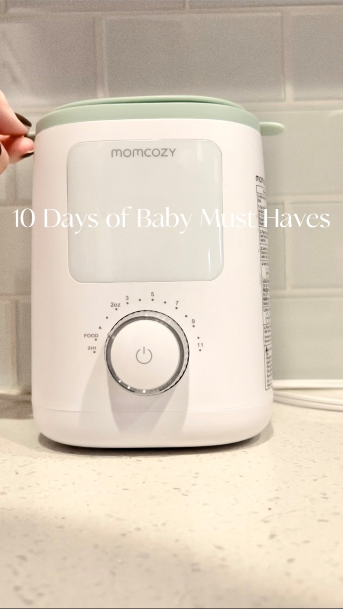 
Day 8 of 10 Days of Baby Must Haves 🎄

This bottle warmer is one of those things reached for all day long when I’m away at work! Easy to use, gentle warming, and makes feedings that much easier. Definitely mom and dad approved over here! One of those baby items I’d buy again without thinking twice.